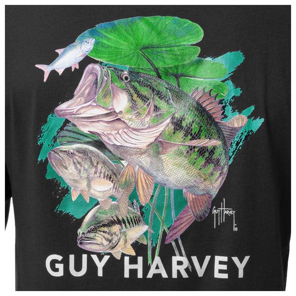Guy Harvey Men's Home Of The Bass Lightweight Tee