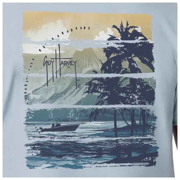 Guy Harvey Men's Horizon Short Sleeve T-Shirt
