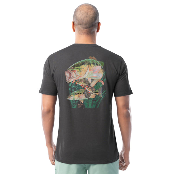 guy harvey Men's In The Weeds Lightweight Tee