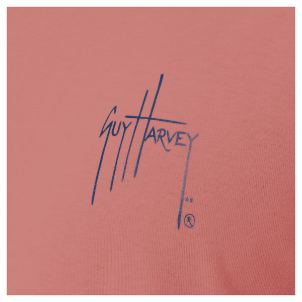 Guy Harvey Men's Marlin Spring Long Sleeve T-Shirt