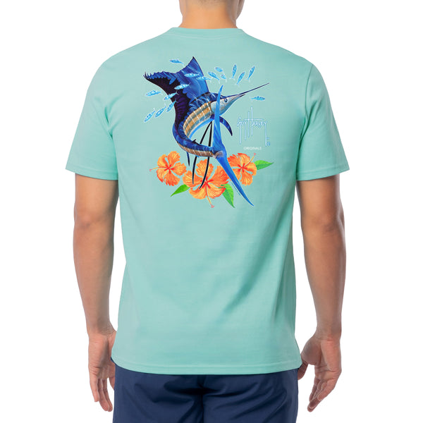 guy harvey Men's Summer Sail Short Sleeve T-Shirt