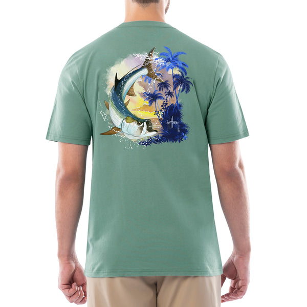 guy harvey Men's Tarpon Coast T-Shirt