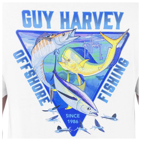 Guy Harvey Men's Trifecta Short Sleeve T-Shirt