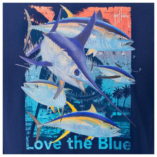 Guy Harvey Men's Tropic Sword Short Sleeve T-Shirt