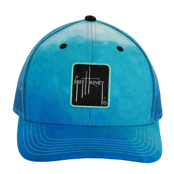 Guy Harvey Mens Navy Mesh Trucker Hat