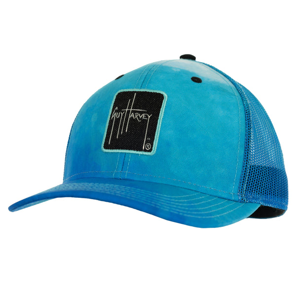 guy harvey Mens Navy Mesh Trucker Hat