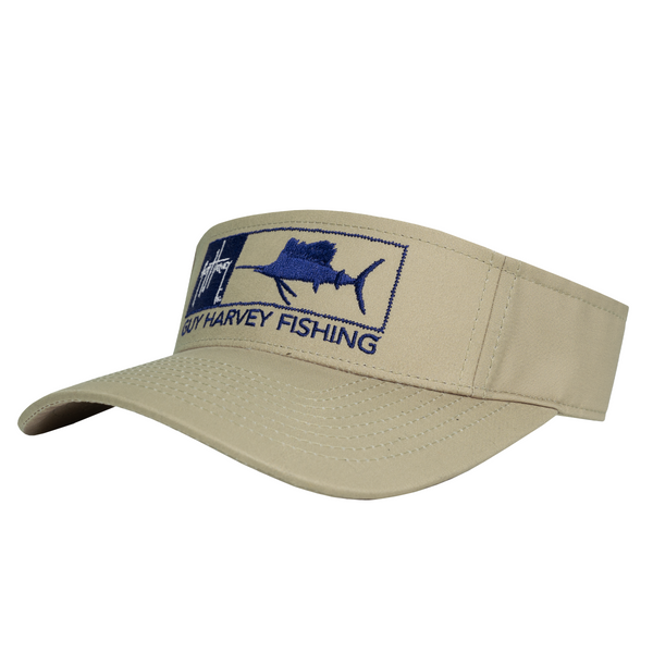 guy harvey Sailfish Khaki Performance Visor