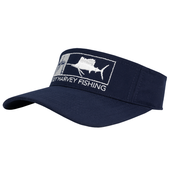 guy harvey Sailfish Navy Performance Visor