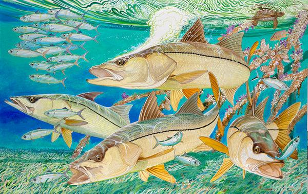 guy harvey "Side-Liners" Original