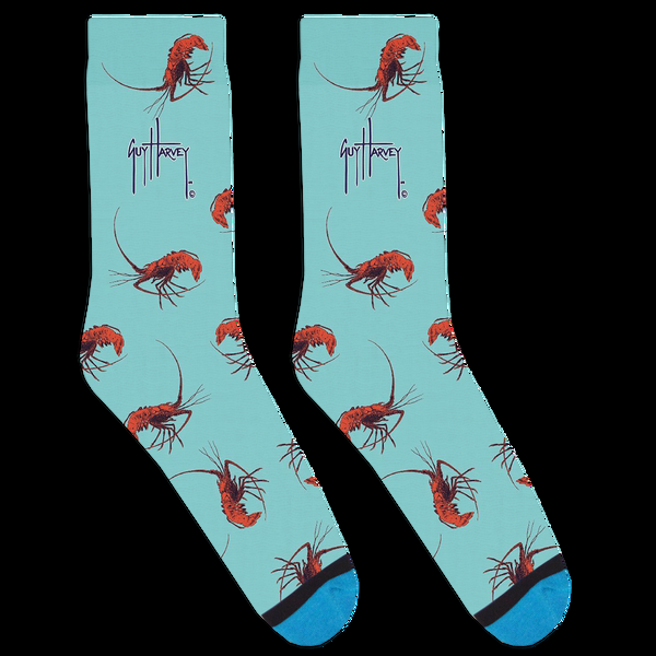 guy harvey Spiny Lobster Blue Socks