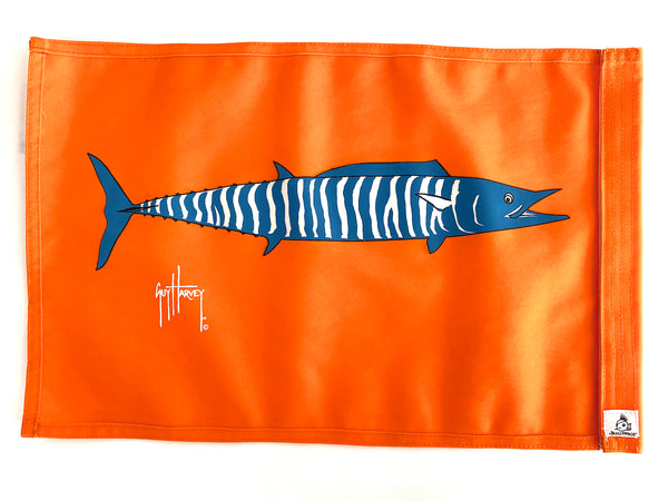 guy harvey Wahoo Flag