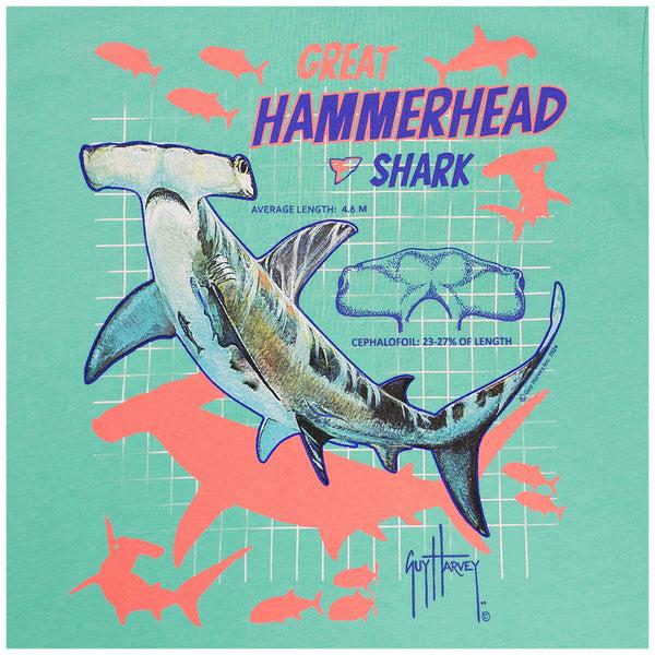 Guy Harvey Kids Great Hammerhead Short Sleeve T-Shirt