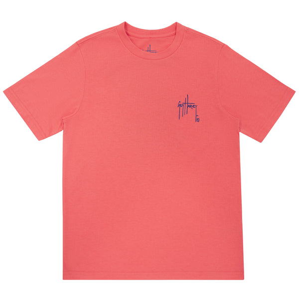 Guy Harvey Kids Love The Blues Short Sleeve T-Shirt