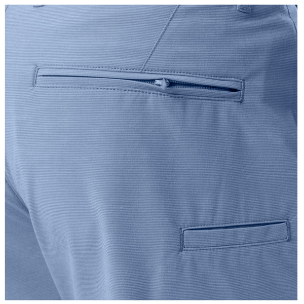 Guy Harvey Men's Blue Performance Hybrid Short 4-Way Stretch