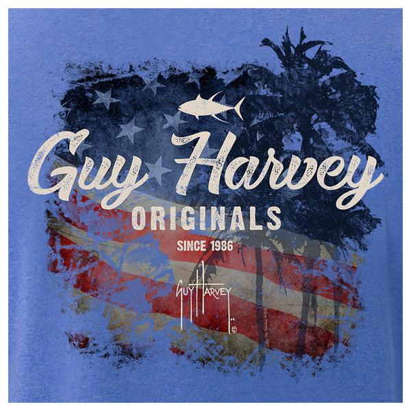 Guy Harvey Men's Faded Threadcycled Short Sleeve T-Shirt