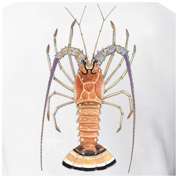 Guy Harvey Men's FL Lobster Short Sleeve Pocket T-Shirt