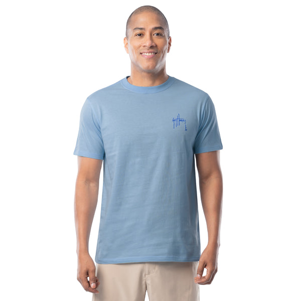 Guy Harvey Men's Freshwater Collage Lightweight Tee