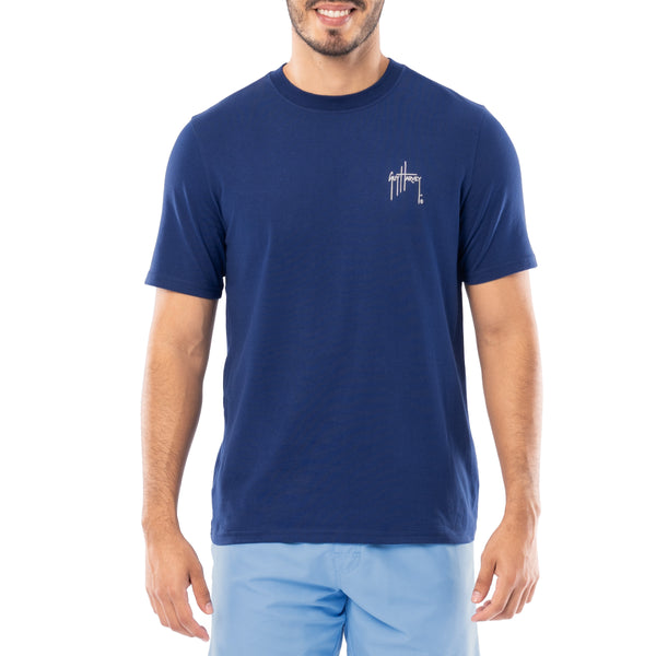 Guy Harvey Men's Liberty Marlin Short Sleeve T-Shirt