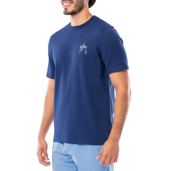 Guy Harvey Men's Liberty Marlin Short Sleeve T-Shirt