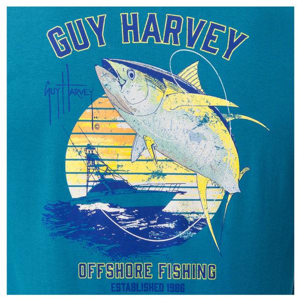 Guy Harvey Men's Offshore Yellowfin Short Sleeve T-Shirt