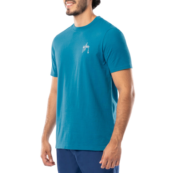 Guy Harvey Men's Offshore Yellowfin Short Sleeve T-Shirt