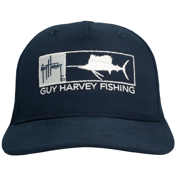 Guy Harvey Men's Sailfish Perforated Performance Snapback