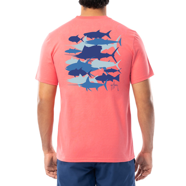 guy harvey Men's Species Silos Short Sleeve T-Shirt