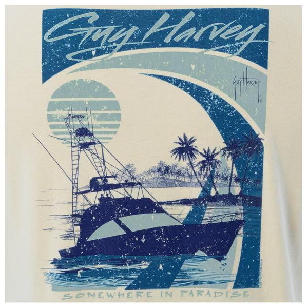 Guy Harvey Men's Sunset Paradise Long Sleeve T-Shirt