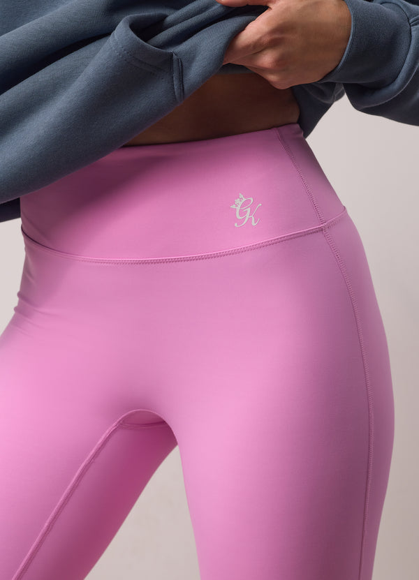 Gym King 365 Flared Yoga Legging Petite Bubblegum Pink