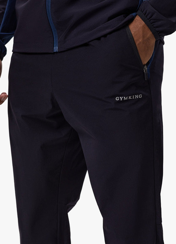 Gym King Advance Tracksuit Bottoms Navy/Estate Blue