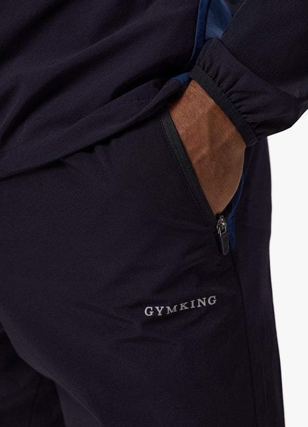 Gym King Advance Tracksuit Bottoms Navy/Estate Blue