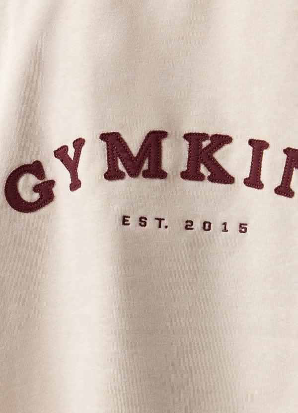 Gym King Compose Fleece 1/4 Zip Funnel Butterscotch Marl