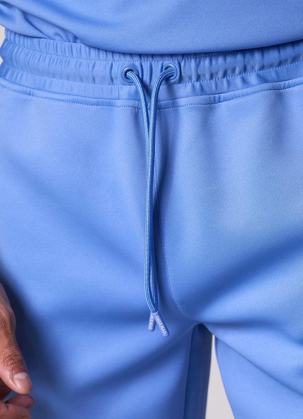 Gym King Core Plus Poly 2.0 Short Provence Blue/White