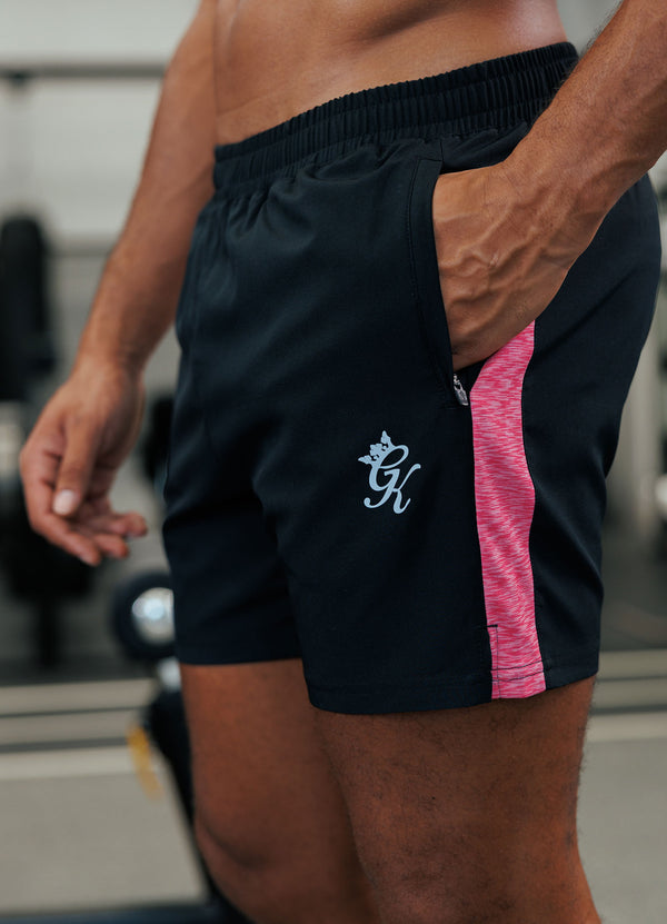 gym king Energy Space Dye Short Black/Hot Pink Multi