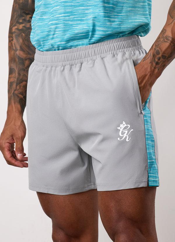 Gym King Energy Space Dye Short Urban Grey/Ocean Blue Multi