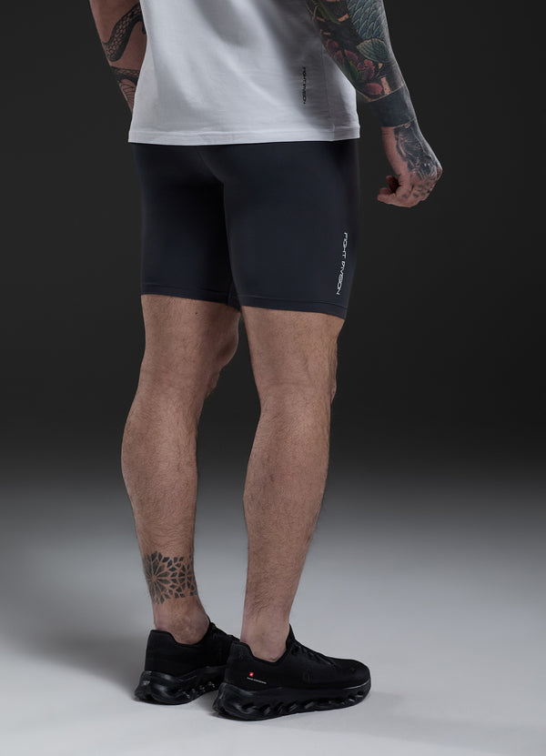 Gym King Fight Division Combat Compression Short Graphite