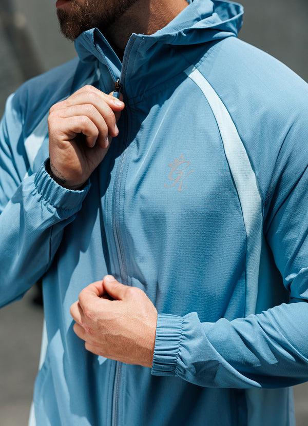 Gym King Flex 2.0 Woven Hood Iced Aqua/Coastal Blue