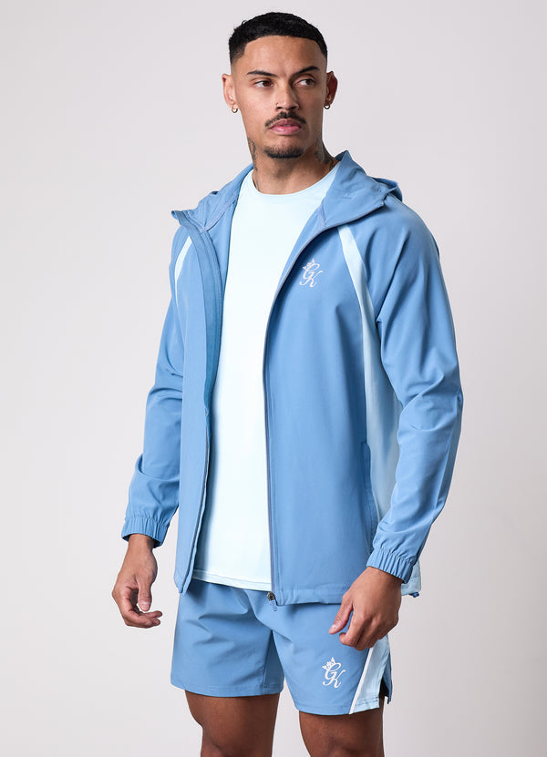 Gym King Flex 2.0 Woven Hood Iced Aqua/Coastal Blue