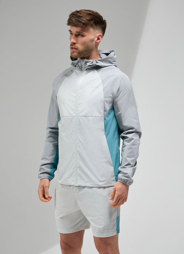 Gym King Focus Tracksuit Hood Light Grey/Urban Grey