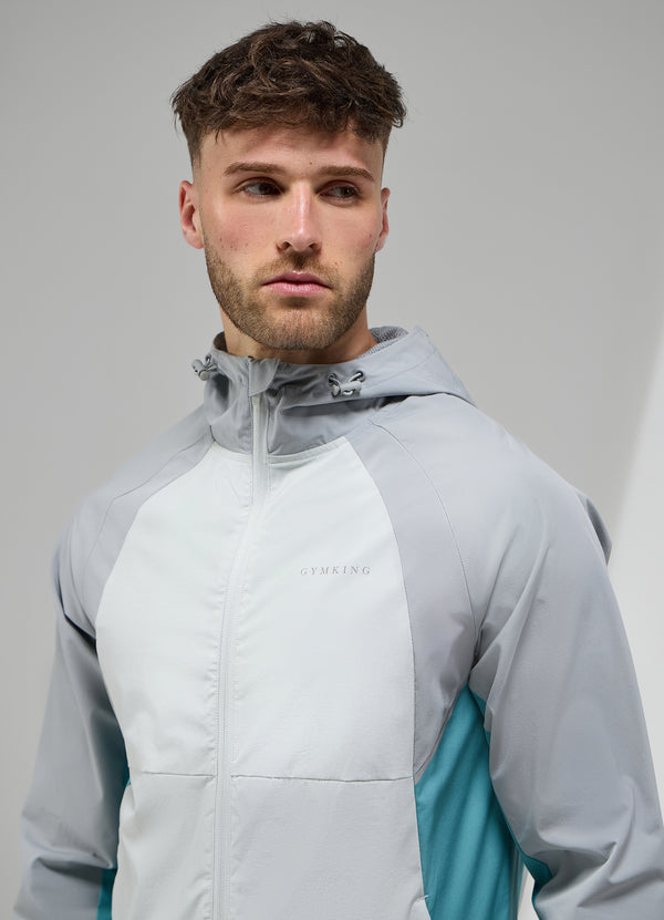 Gym King Focus Tracksuit Hood Light Grey/Urban Grey