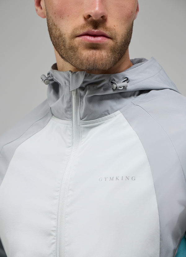 Gym King Focus Tracksuit Hood Light Grey/Urban Grey