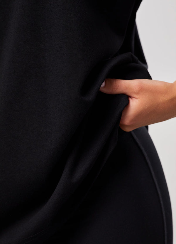 Gym King 365 Boyfriend Jersey Tee Black