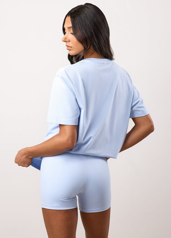 gym king 365 Boyfriend Jersey Tee Hydrangea Blue