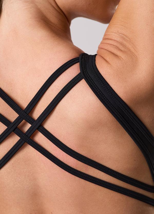 Gym King 365 Cross-back Unitard Black