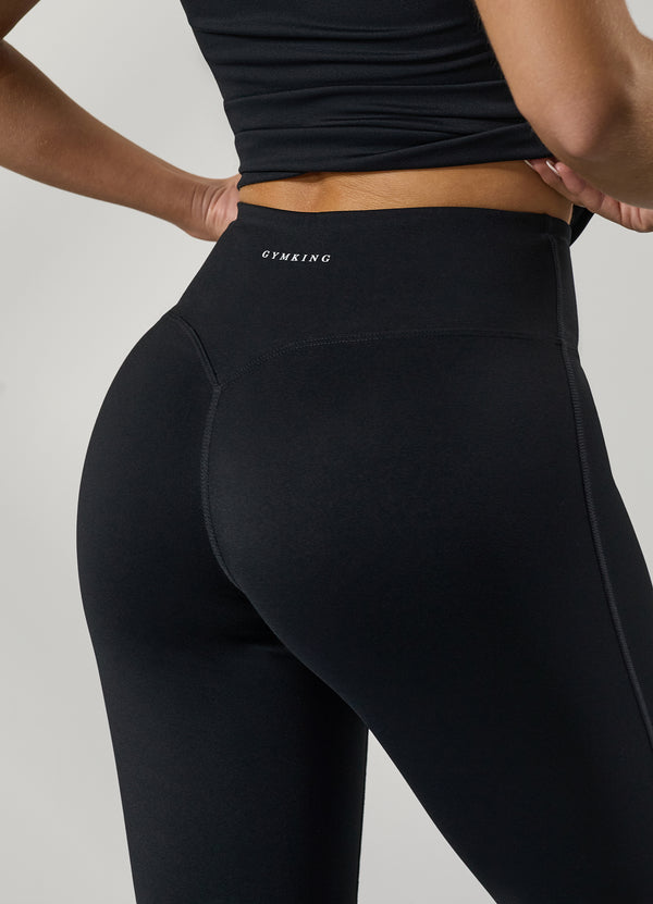 Gym King 365 Flared Yoga Legging Petite Black