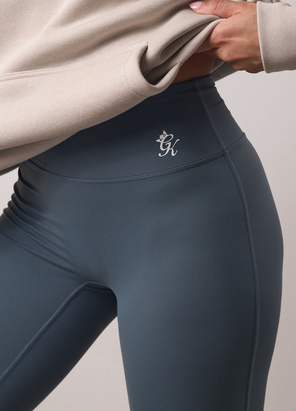 Gym King 365 Flared Yoga Legging Storm Blue