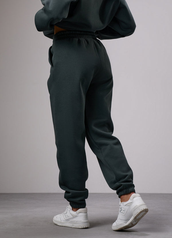 gym king 365 Fleece Boyfriend Jogger Green Smoke