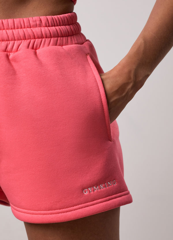 Gym King 365 Fleece Short Spiced Coral