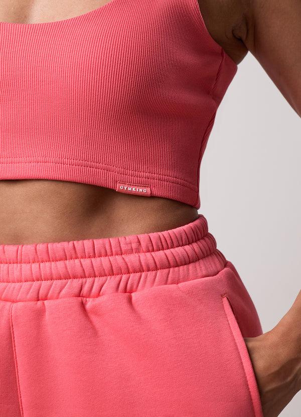 Gym King 365 Fleece Short Spiced Coral