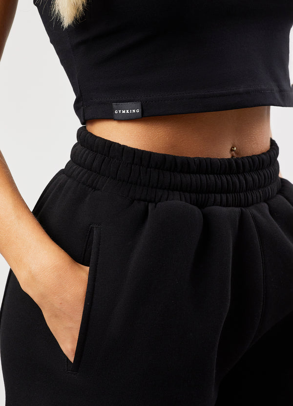 Gym King 365 Fleece Shorts Black